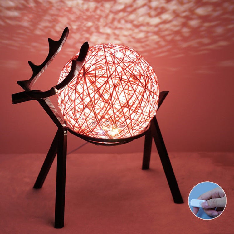Couples Bedside Lamp Bedroom Girl Retro Style Night Light Romance TRENDFLOW
