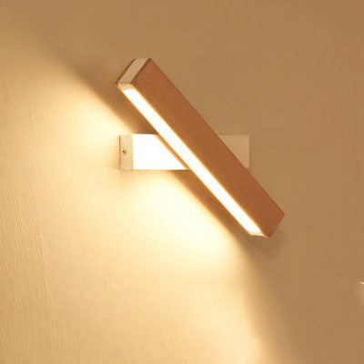 Wooden LED Wall Lamp Modern Adjustable Lighting Bar Restaurant Living Room Porch Wall Lamps Corridor Home Decor TRENDFLOW