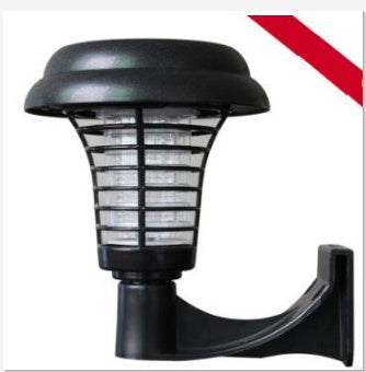Solar Led Rechargeable Anti-Mosquito Lamp Electronic Fly Bug Zapper Insect Pest Uv Trap Outdoor Garden Lawn Lamp TRENDFLOW