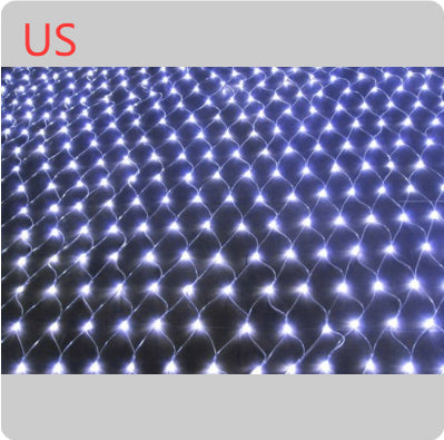 Christmas led lights string lights outdoor waterproof fishnet lights full of stars paved holiday lights wedding ins decorative lights TRENDFLOW