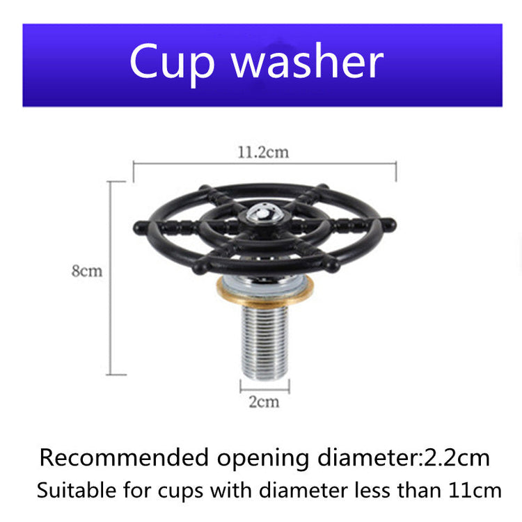 Stainless Steel Cup Washer With Embedded Automatic High-pressure Push Cup Washer TRENDFLOW
