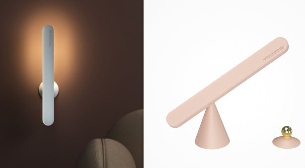 Reading Table Lamp Creative Geometric Desk Lamp Wireless Wall Lamp Multifunctional Magnetic Suction Small Night Light TRENDFLOW