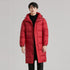 Solid Color Hat Man Mid-length Thickened Coat TRENDFLOW