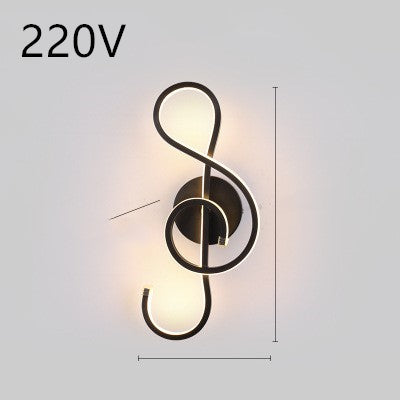 led wall lamp nordic minimalist bedroom bedside lamp TRENDFLOW