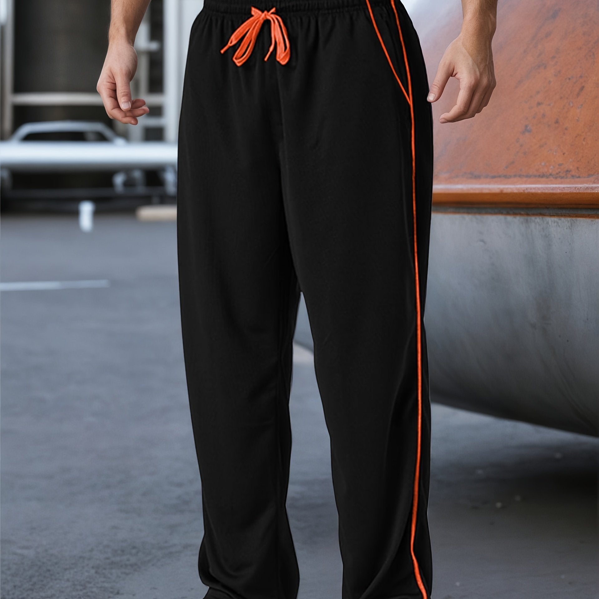 Men's Loose Sports Jogging Pants Gym Workout Casual Pants