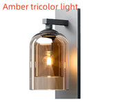 Nordic Wall Lamp Designer Villa Living Room Hotel Aisle Staircase Balcony Bedside Creative Glass Lamps TRENDFLOW