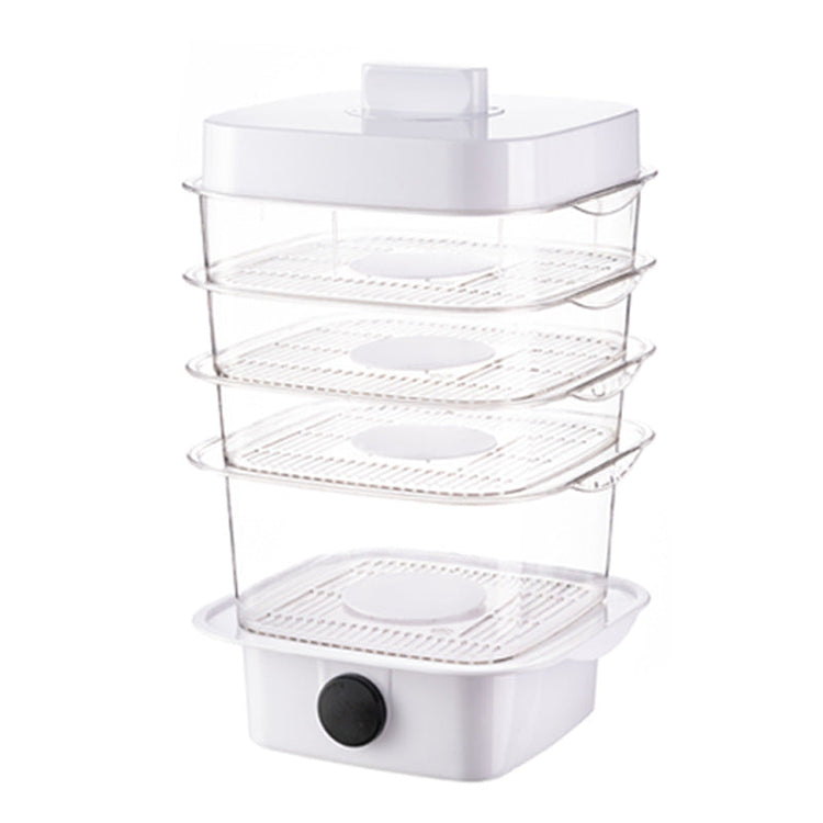 Multi-layer Dish Cover Heat Preservation Kitchen Cover Dining Table Leftover Storage Box Transparent Stack Cooking Hood Steamer TRENDFLOW