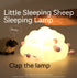 Cute Silicone Night Lights Sheep Cartoon Bedroom Lamp For Children&