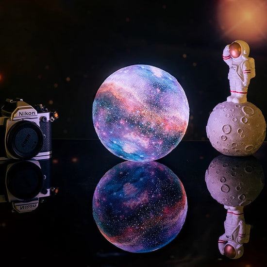 LED USB Star Galaxy Moon Lamp Stand Remote 3D Bedroom Night Light USB LED Earth Planet Lamp TRENDFLOW