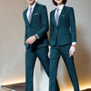 Long-sleeve Suit Vest Shirt And Trousersbusiness Attire
