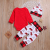Girls' Christmas suit