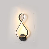 led wall lamp nordic minimalist bedroom bedside lamp TRENDFLOW