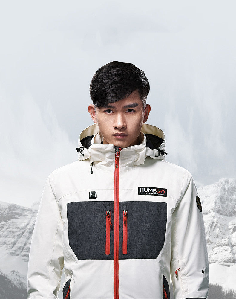 Winter thickened smart heating jacket