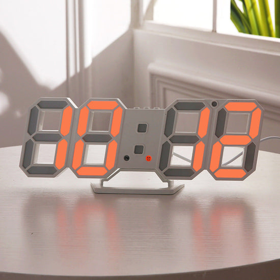 3D LED Wall Digital Clock TRENDFLOW