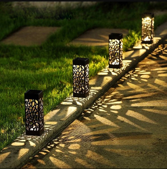 Solar Garden Pathway Lights Lawn Lamp For Garden Lantern Decoration Outdoor Path Light Wireless Waterproof Night Led Solar Lamp TRENDFLOW