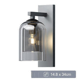 Nordic Wall Lamp Designer Villa Living Room Hotel Aisle Staircase Balcony Bedside Creative Glass Lamps TRENDFLOW
