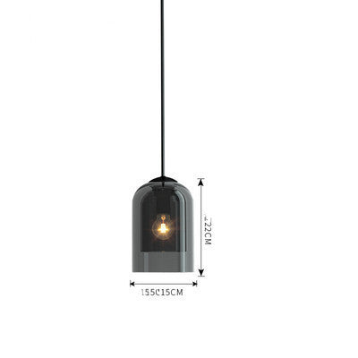 Nordic Wall Lamp Designer Villa Living Room Hotel Aisle Staircase Balcony Bedside Creative Glass Lamps TRENDFLOW