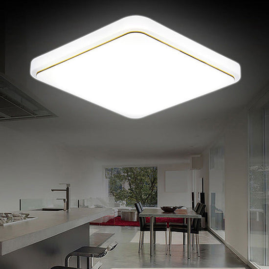 Simple Square Lighting Ceiling Lamp, Living Room Bedroom Lighting Ceiling Lamp TRENDFLOW