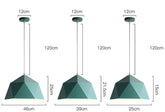 Colorful Geometric Creative Small Hanging Lamps TRENDFLOW