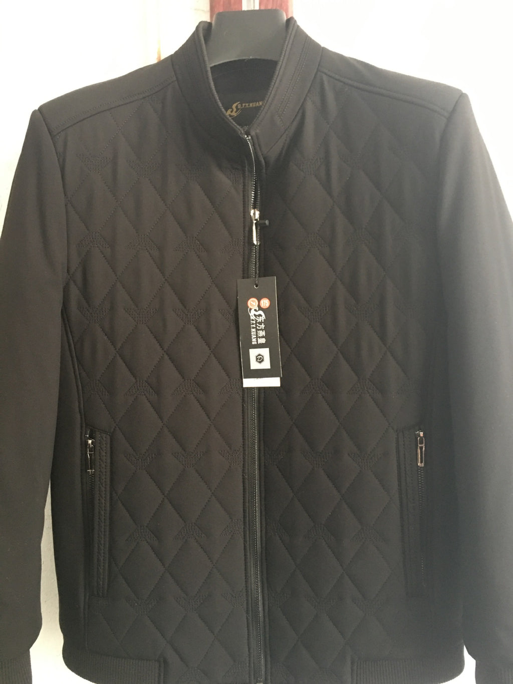 Men's Fall Winter Coat Jacket Cotton Padded Jacket Small Casual Jacket