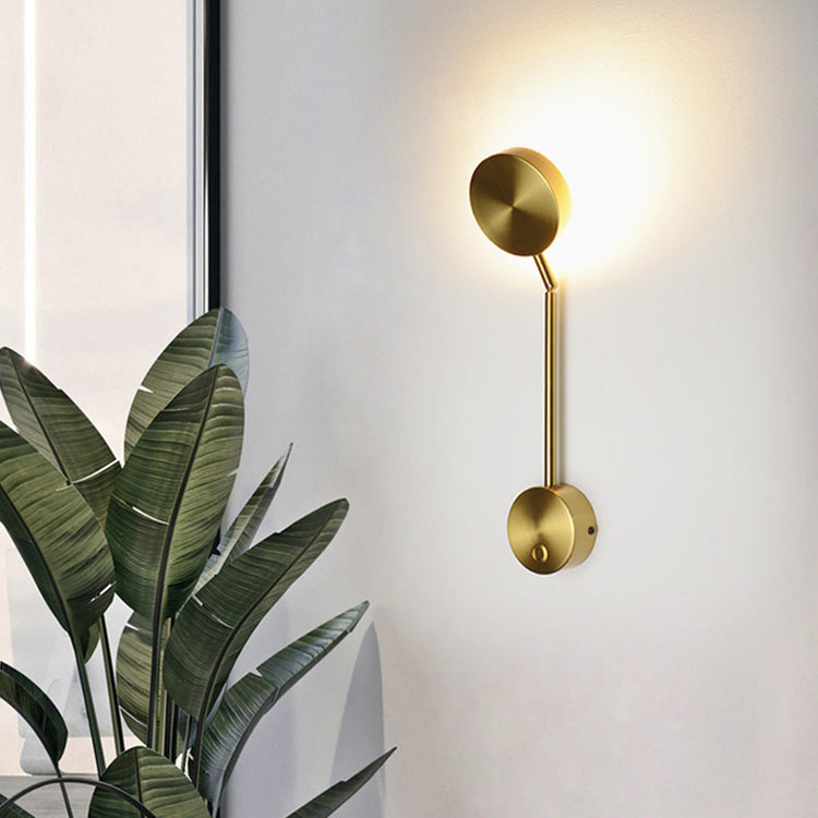 Bedside Lamp Wall Lamp Rotary Key  Lamp Wall Lamp Background Wall Decoration TRENDFLOW