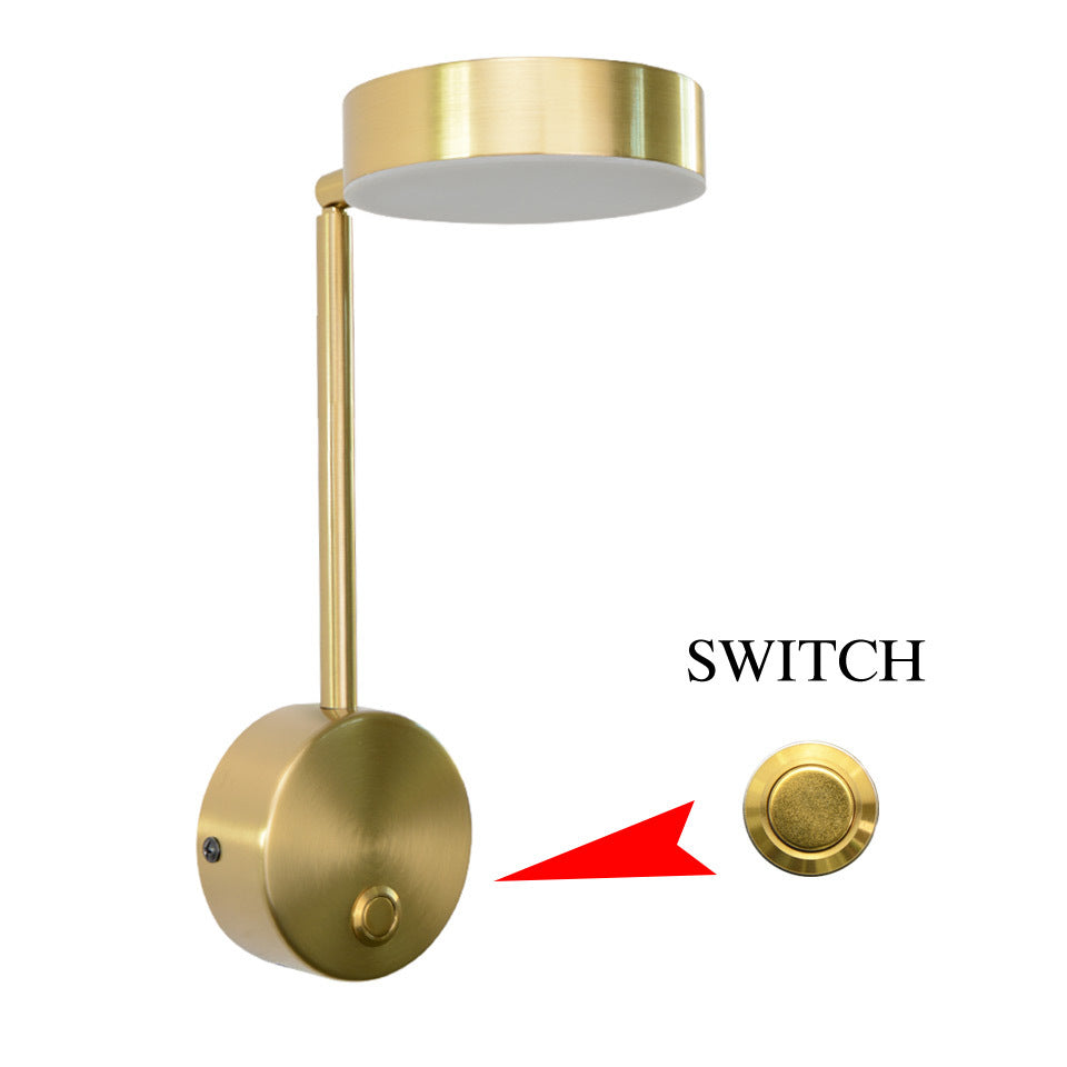 Bedside Lamp Wall Lamp Rotary Key  Lamp Wall Lamp Background Wall Decoration TRENDFLOW