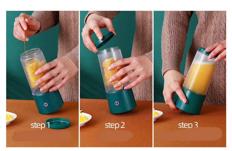 Rechargeable Portable Juicer Cup Small Portable Fruit Juice Machine TRENDFLOW