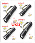 USB Charging Zoom P50 Flashlight TRENDFLOW