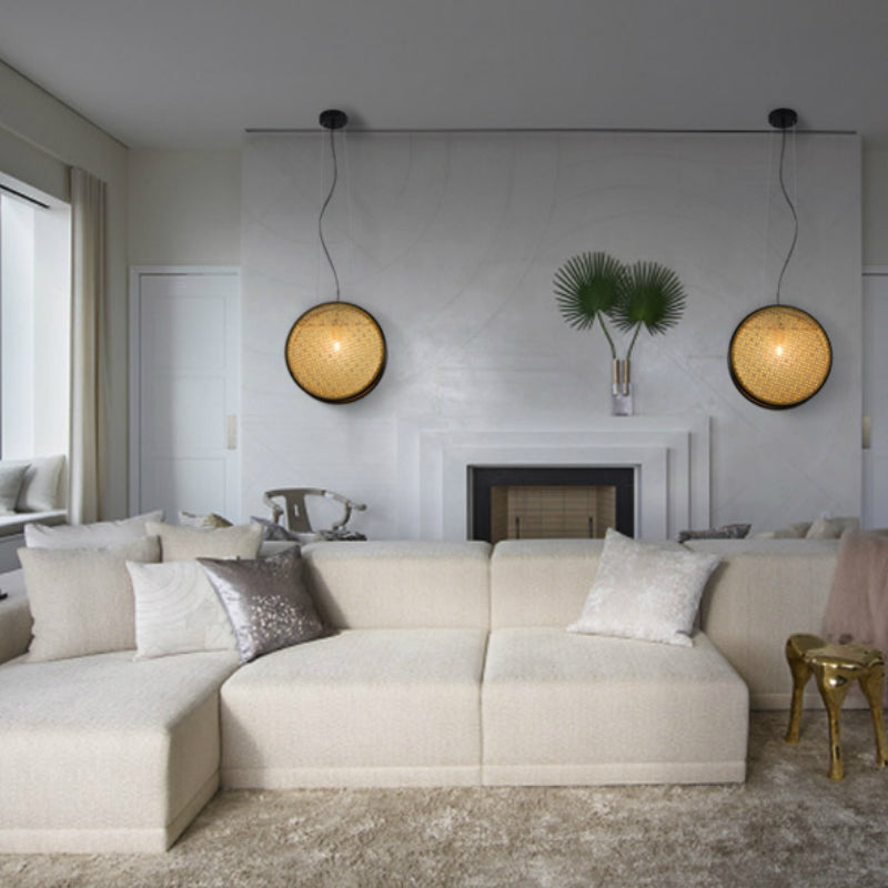 Creative Rattan Retro Lamps For Restaurant Chandelier TRENDFLOW