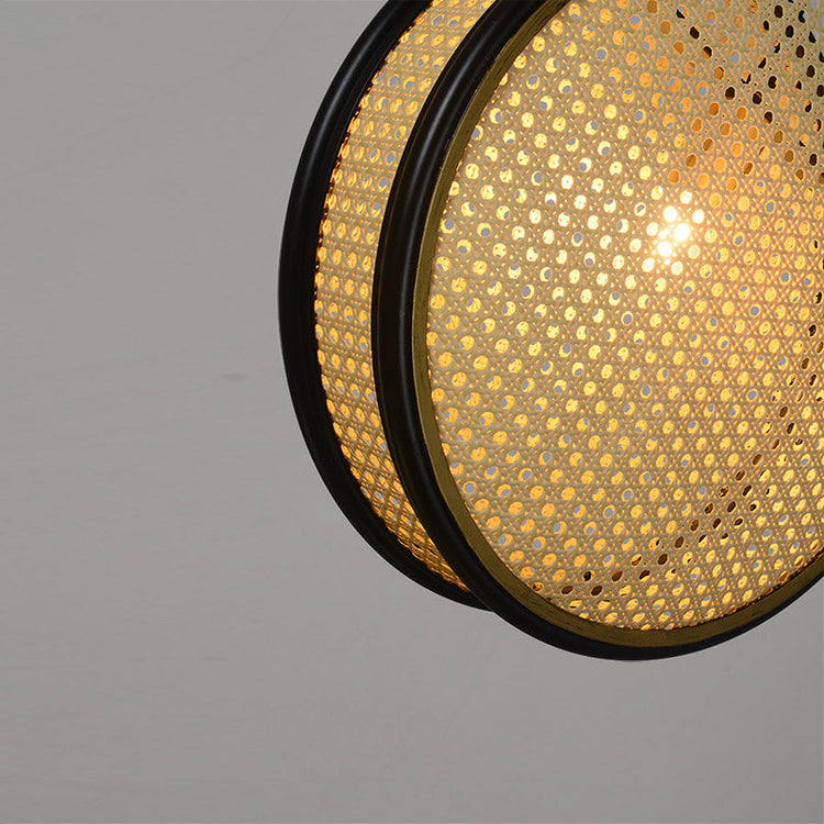 Creative Rattan Retro Lamps For Restaurant Chandelier TRENDFLOW
