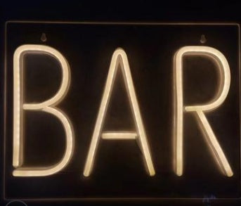 LED Neon Light, Acrylic Back Panel, Room Decoration Night Light TRENDFLOW