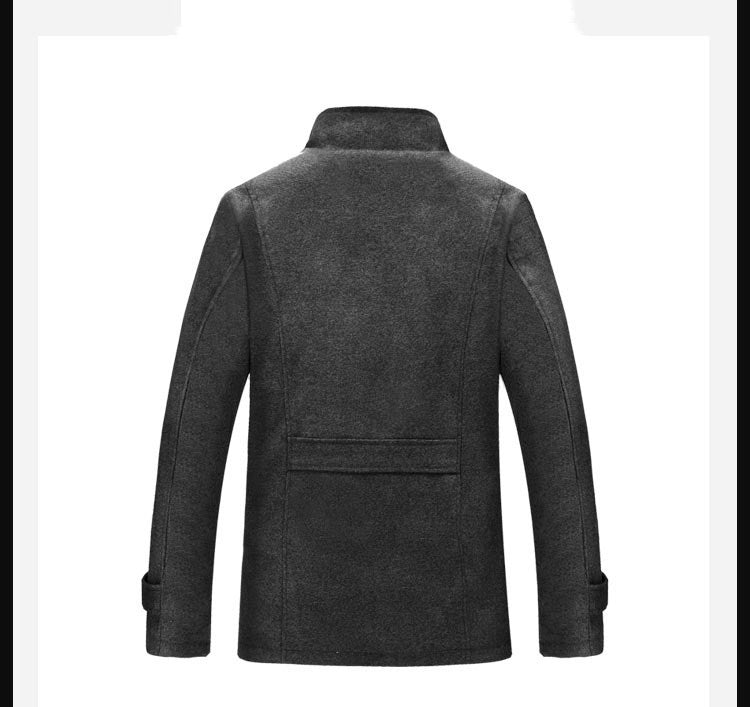 Winter men's stand collar jacket