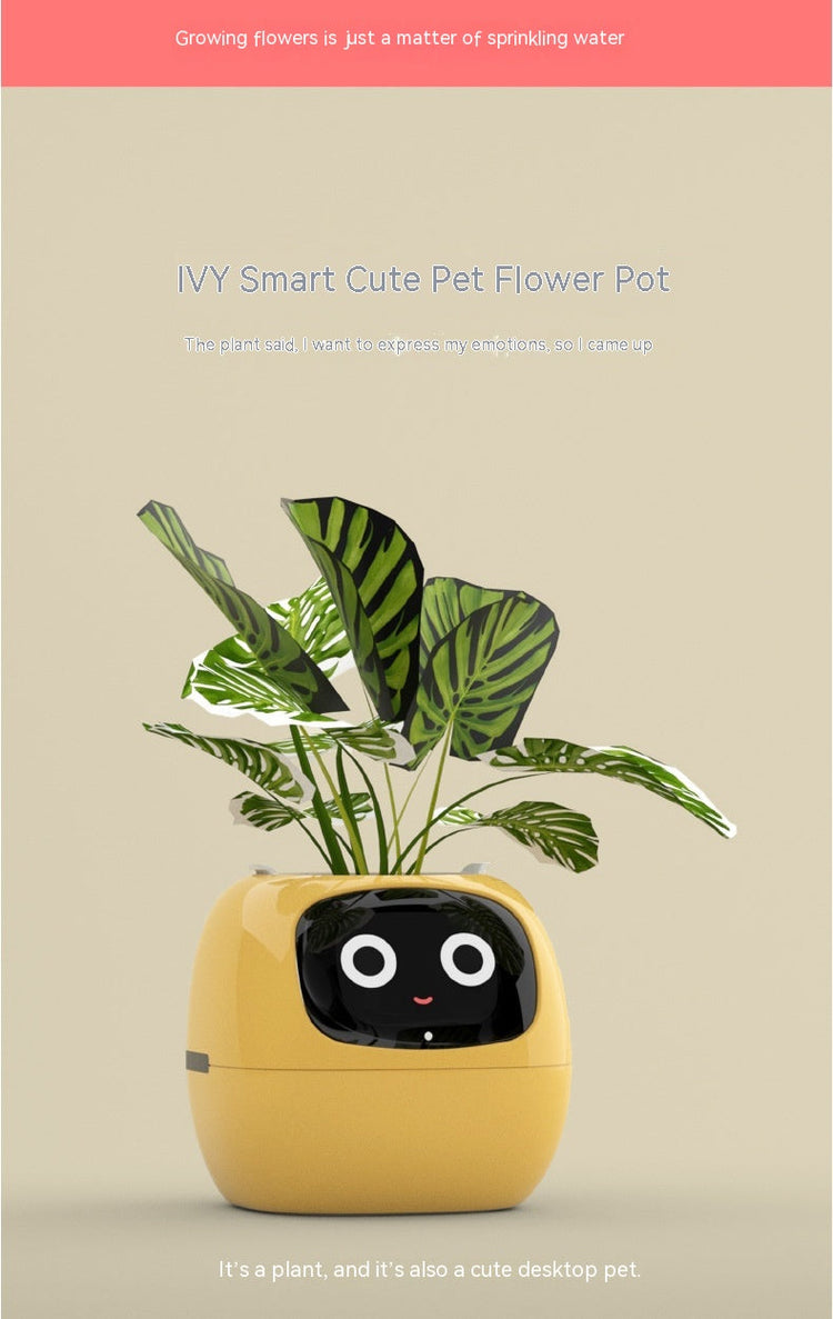 Smart Planter Endless Fun Over 49 Rich Expressions 7 Smart Sensors And AI Chips Make Raising Plants Easy And Fun TRENDFLOW