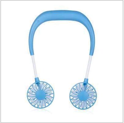 Charging portable lazy fan student desktop fan hanging neck fan TRENDFLOW