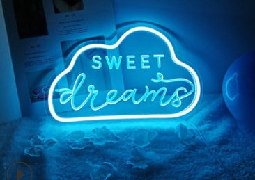 LED Neon Light, Acrylic Back Panel, Room Decoration Night Light TRENDFLOW