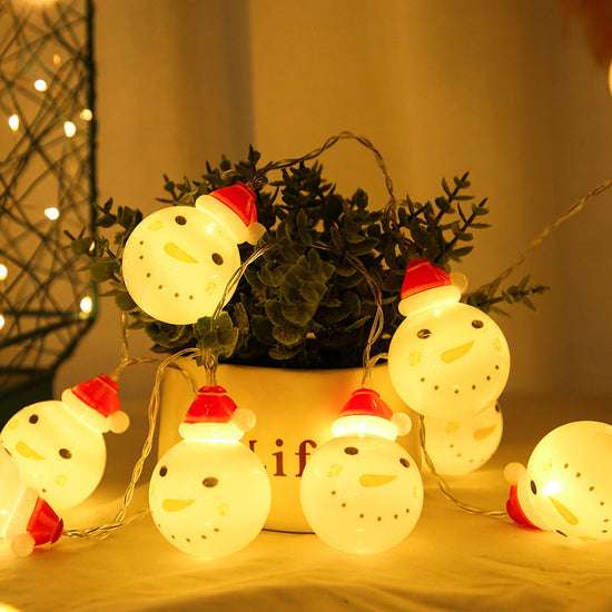 Snowman string lights Christmas lights decoration lights TRENDFLOW