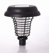 Solar Led Rechargeable Anti-Mosquito Lamp Electronic Fly Bug Zapper Insect Pest  Uv Trap Outdoor Garden Lawn Lamp TRENDFLOW