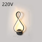 led wall lamp nordic minimalist bedroom bedside lamp TRENDFLOW