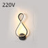 led wall lamp nordic minimalist bedroom bedside lamp TRENDFLOW