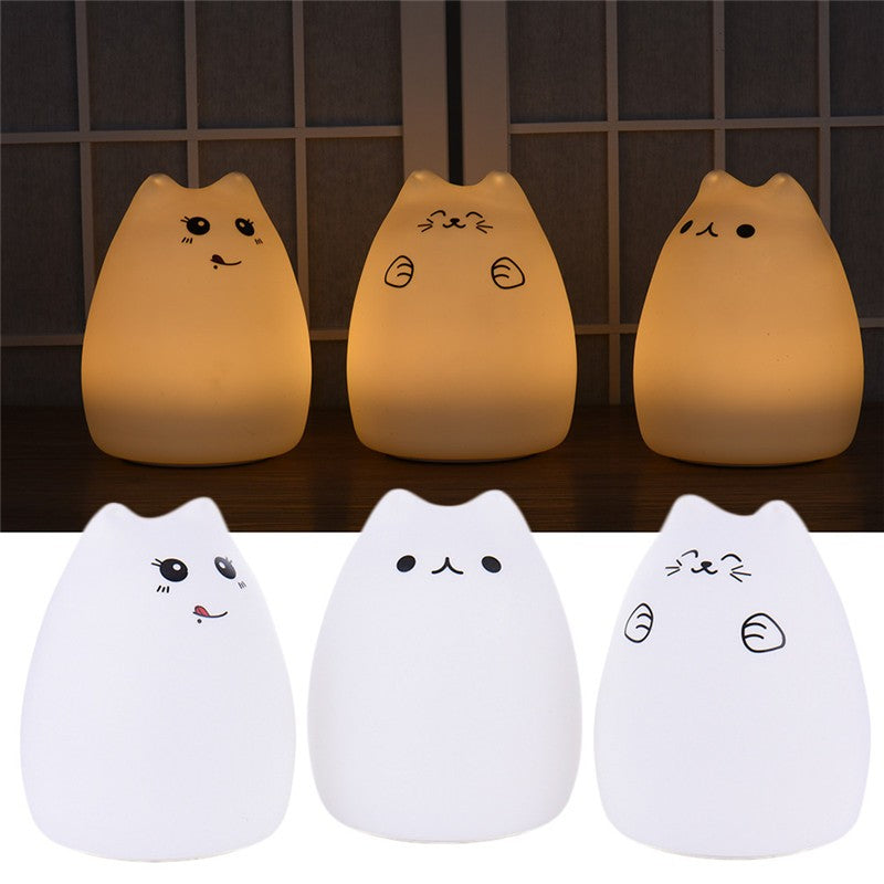 Silicone Touch Sensor LED Night Light For Children Baby Kids TRENDFLOW