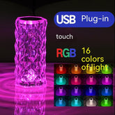 Crystal Rose Lamp Atmosphere Creative Led Table Lamp TRENDFLOW