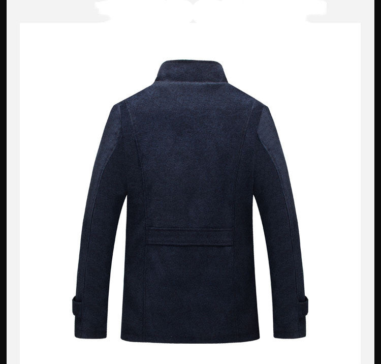 Winter men's stand collar jacket