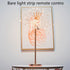 Feather Lamp Nordic Desk Lamp European-Style Bedroom Bedside Feather Table Lamp Night Light Table Lamp Decoration Modern TRENDFLOW