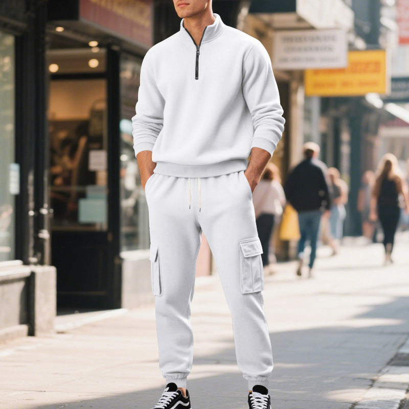 Fleece-lined Thermal Zip-up Men&