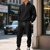 Fleece-lined Thermal Zip-up Men&