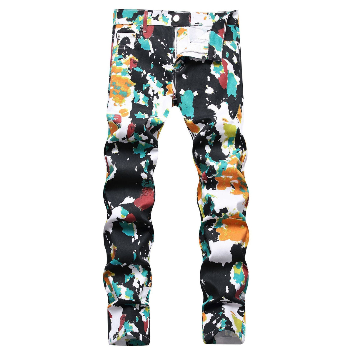 Alternative-style Trendy Stretch Slim-fit Jeans For Men TRENDFLOW