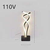 led wall lamp nordic minimalist bedroom bedside lamp TRENDFLOW