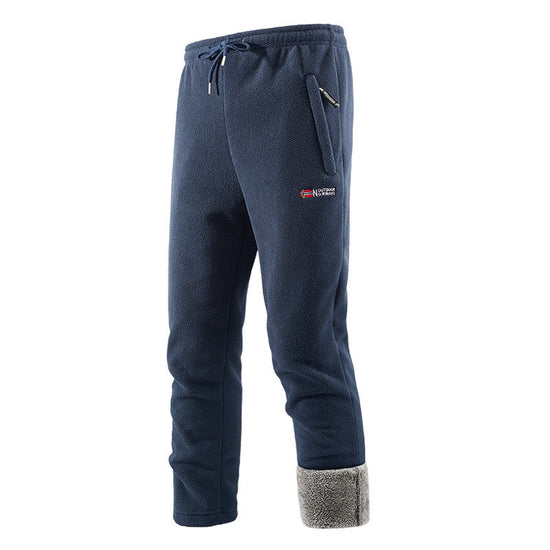 Autumn And Winter New Fleece-lined Thickened Men&