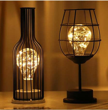 Minimalist hollow table lamps TRENDFLOW