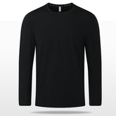 Non-deformed Solid Color Long Sleeve T-shirt TRENDFLOW
